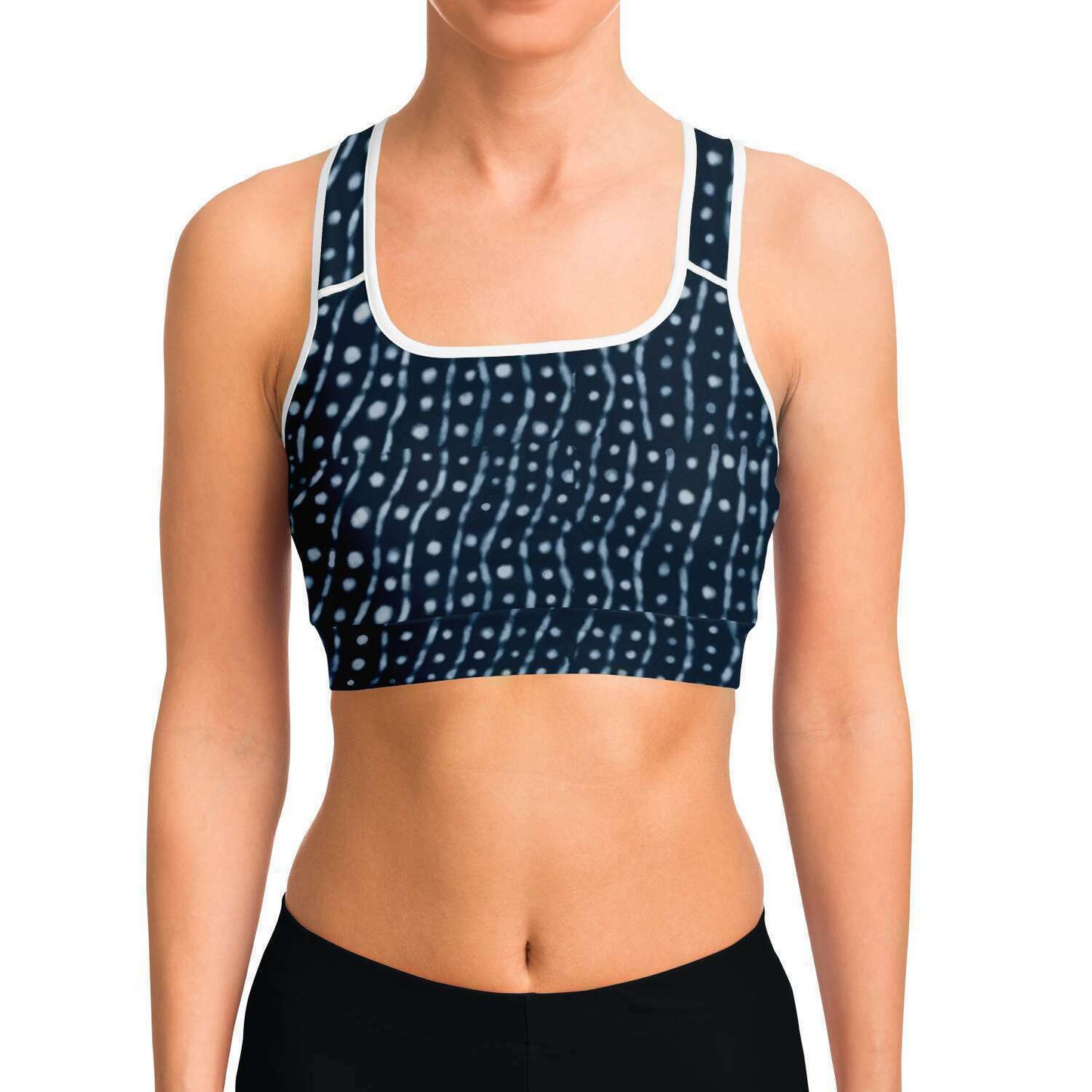 Whale Shark Crop Top / Sports Bra