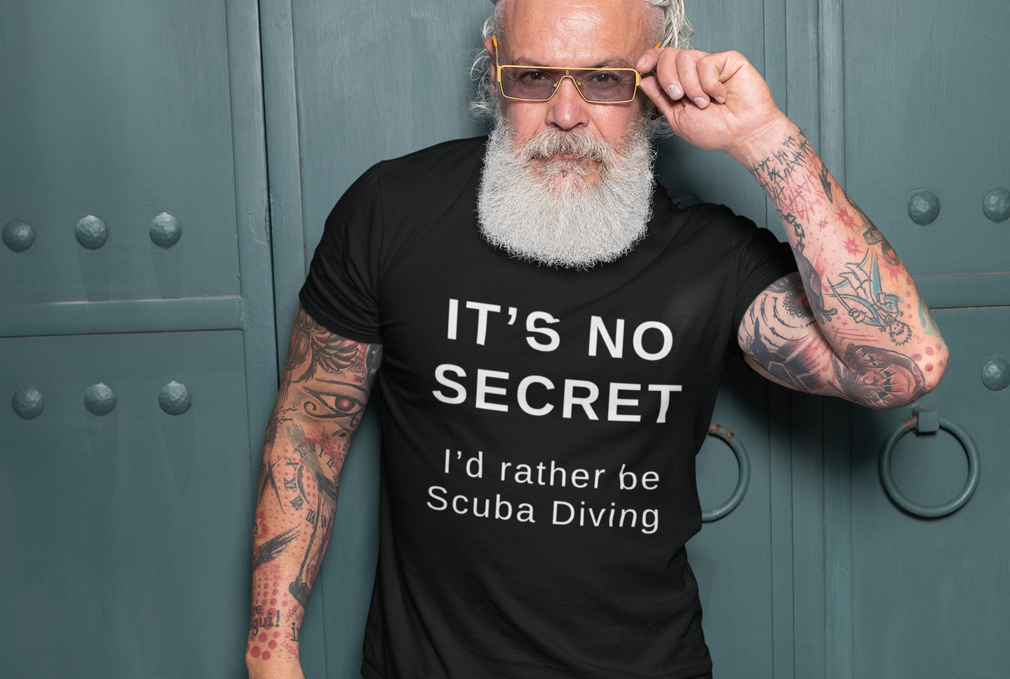 It’s No Secret. I’d Rather Be Scuba Diving T-shirt