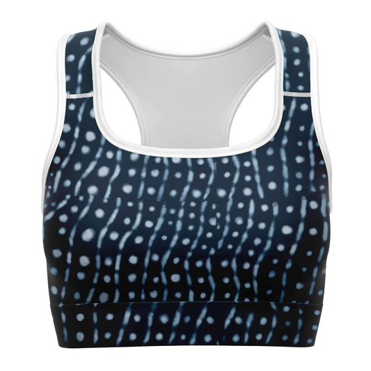 Whale Shark Crop Top / Sports Bra