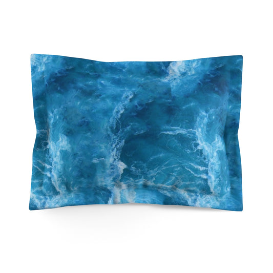 Standard sized ocean themed pillow case